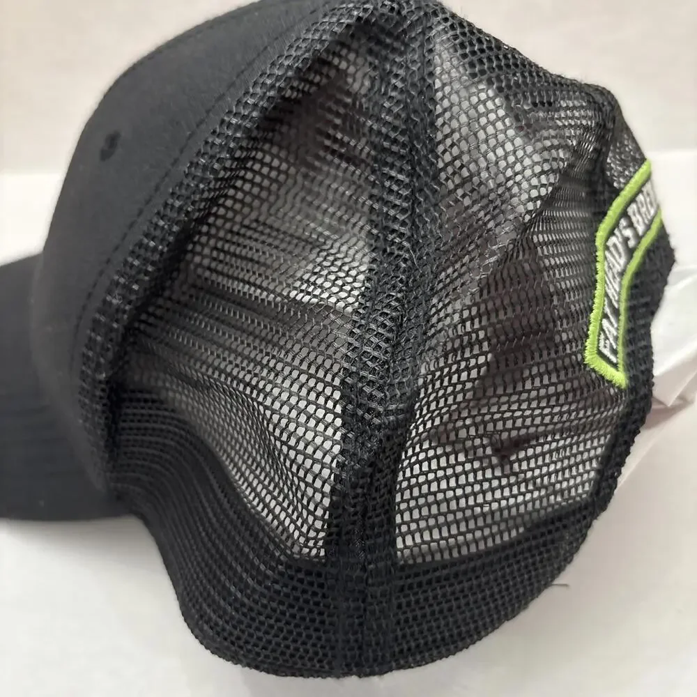 Fat Heads Brewery Black Hat Adjustable Strap In Back Excellent Condition - Picture 6 of 11